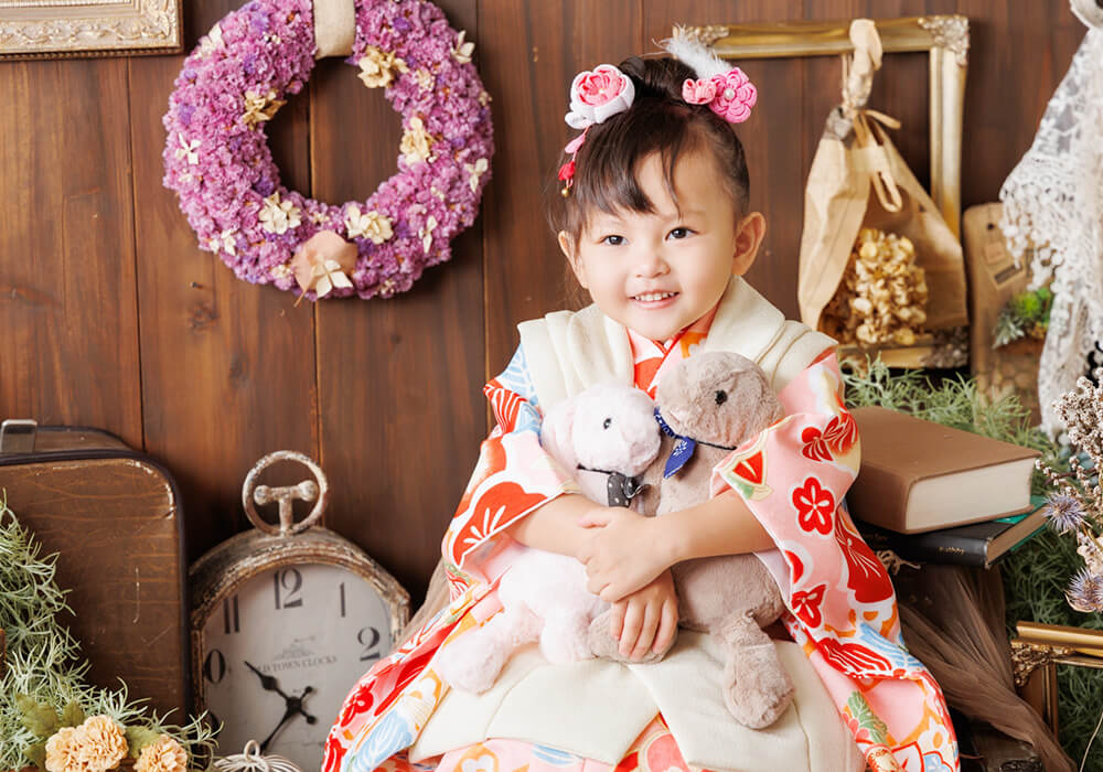 プロのキッズスタイリストがいるスタジオ